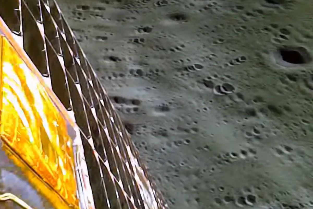 ISRO Unveils Stunning Moon Images Captured By Vikram Lander Imager Camera