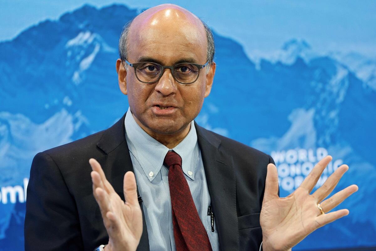 Indian-Origin Ex-Minister Tharman Among 3-Way Race For Singapore Presidential Post