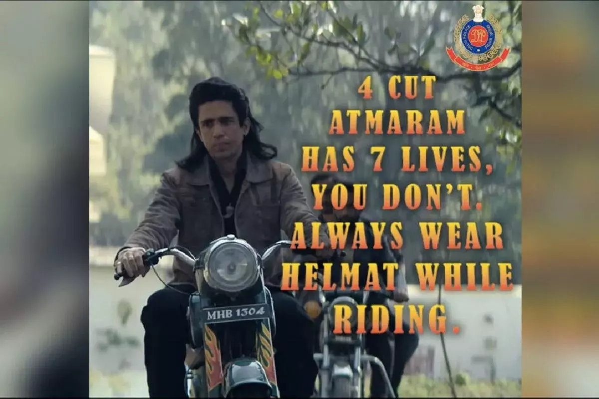 Delhi Police advisory on road safety