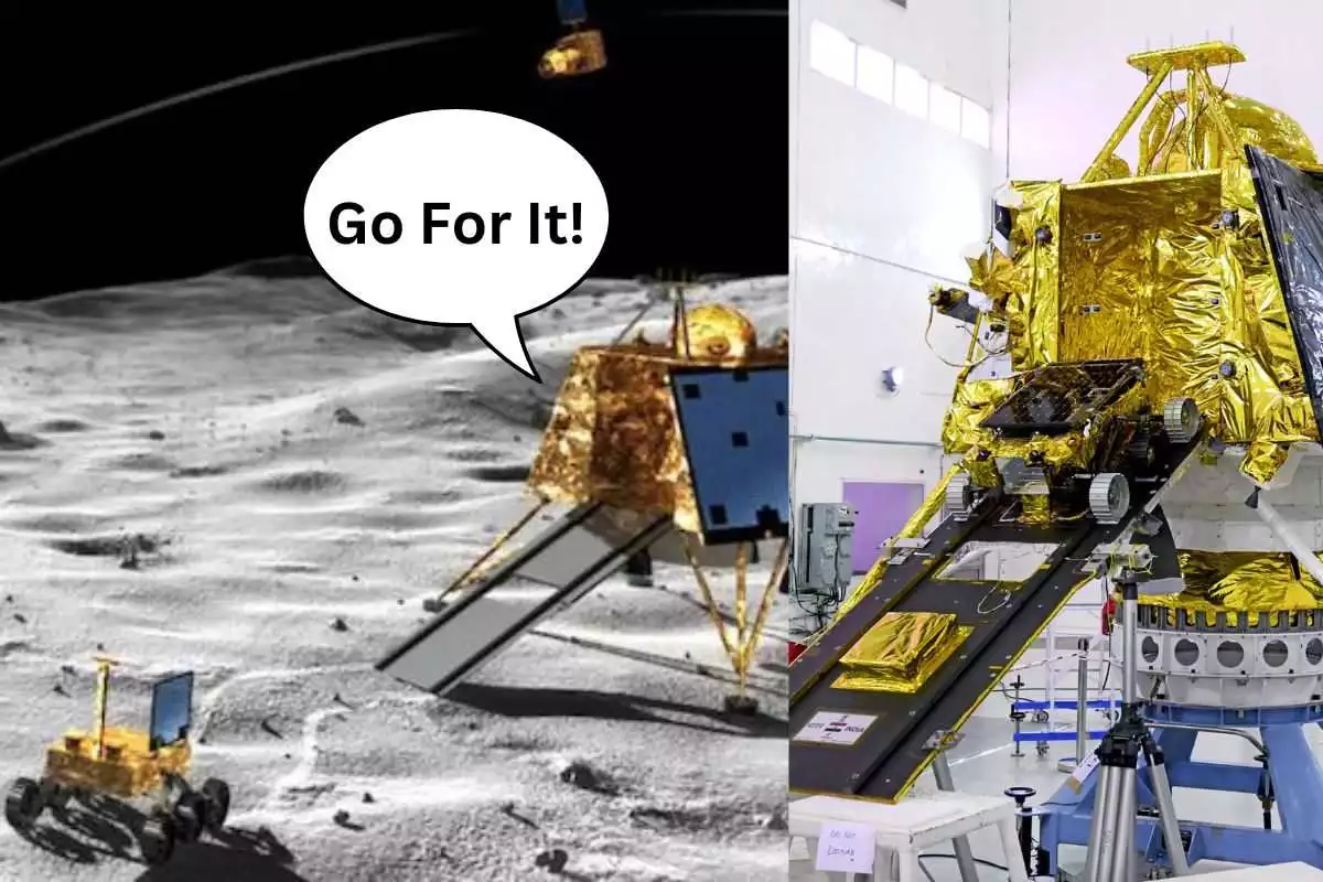 ISRO Shares Visuals Of Pragyaan Rover Rolling Out Of Vikram’s Belly; Have a Look At It