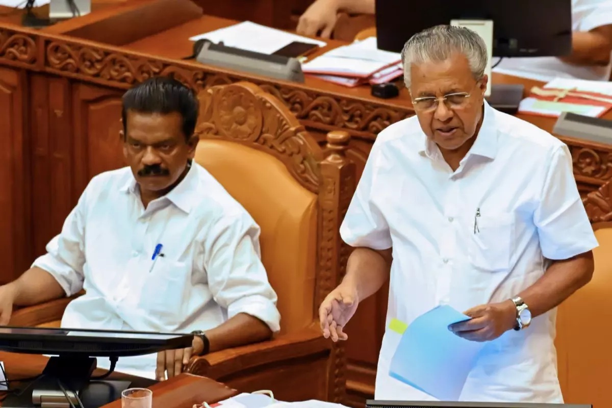 Adopting a Motion Urging The Centre To Alter The Name To ‘Keralam’, The Kerala Assembly