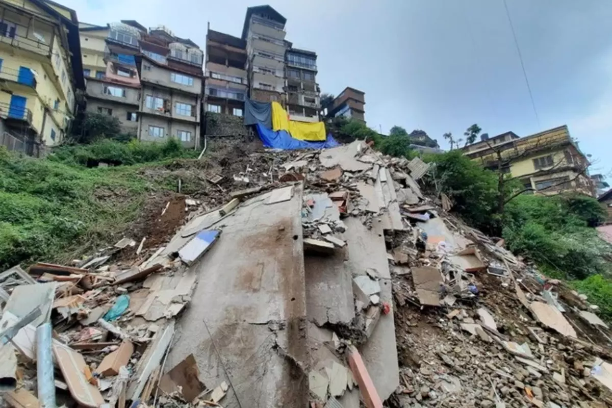 Another Landslide In Shimla 5-7 Houses Collapsed, Rescue Operations Underway NDRF Deployed