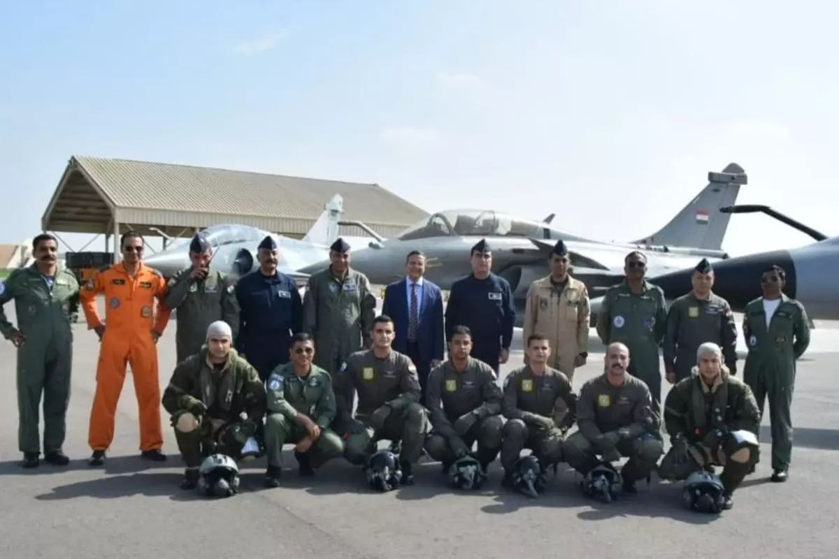 IAF Will Make Its Debut In Tri-Service Military Exercise Hosted By Egypt