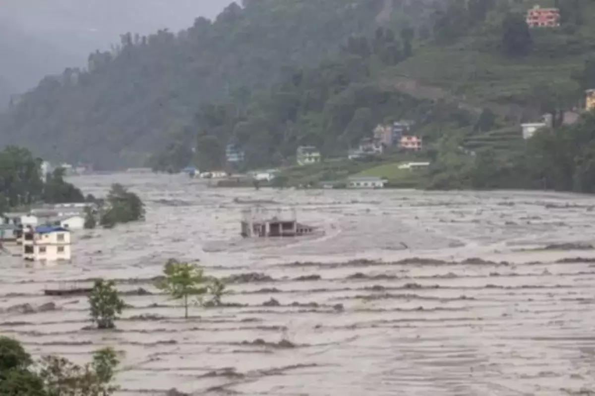Heavy Rains Cause Landslides And Flooding In Nepal, Killed 38 People