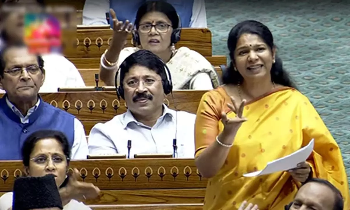 DMK MP Kanimozhi