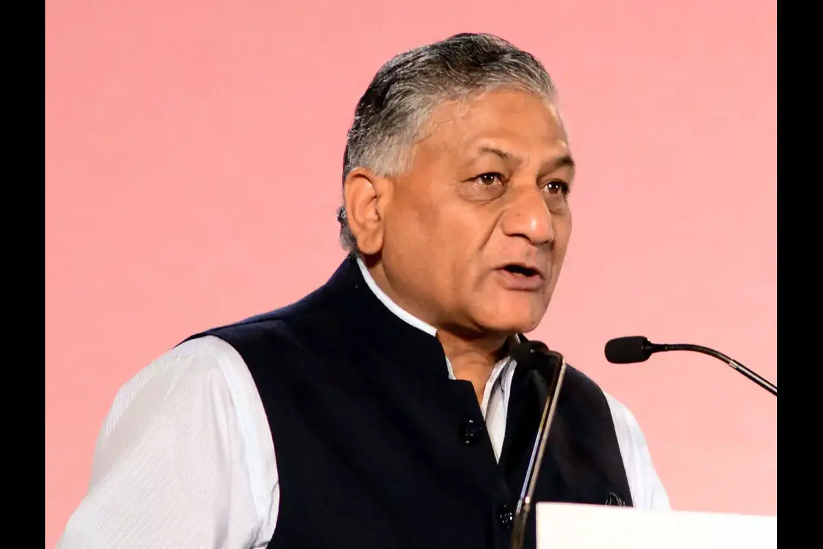 “POK Will Merge With India On It’s Own”: Former Army Chief VK Singh