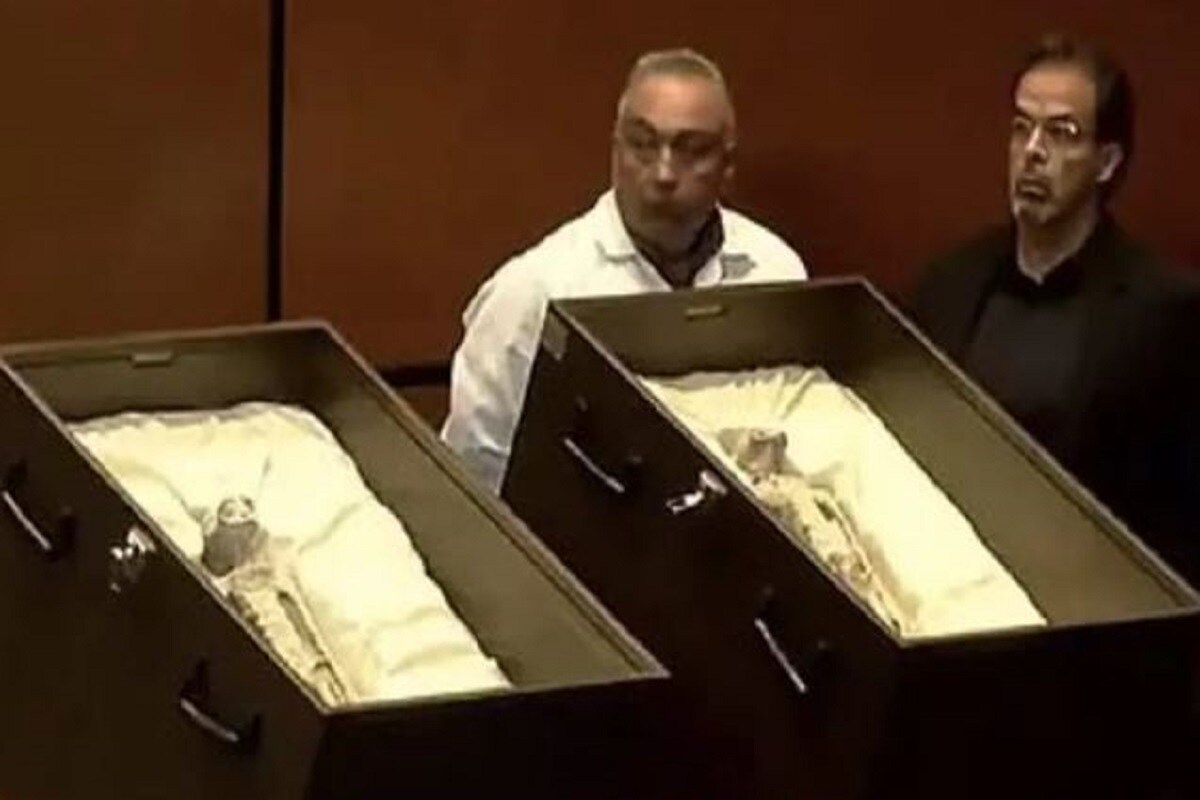 Unveiling Enigmatic Non-Human ‘Alien Corpses’ At Mexico’s Congress