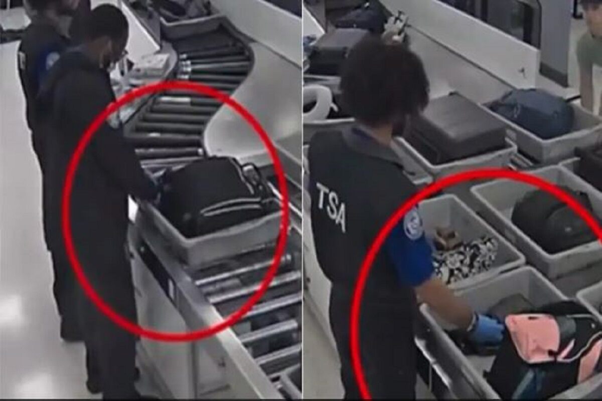 Officers Allegedly Stealing Money from Passengers' Luggage