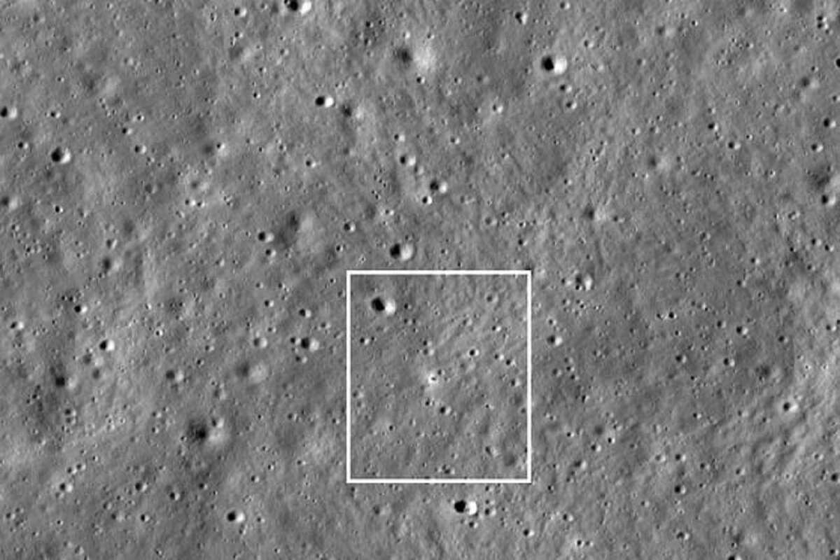 NASA Satellite Captures Image Of Chandrayaan-3 Lander On Moon