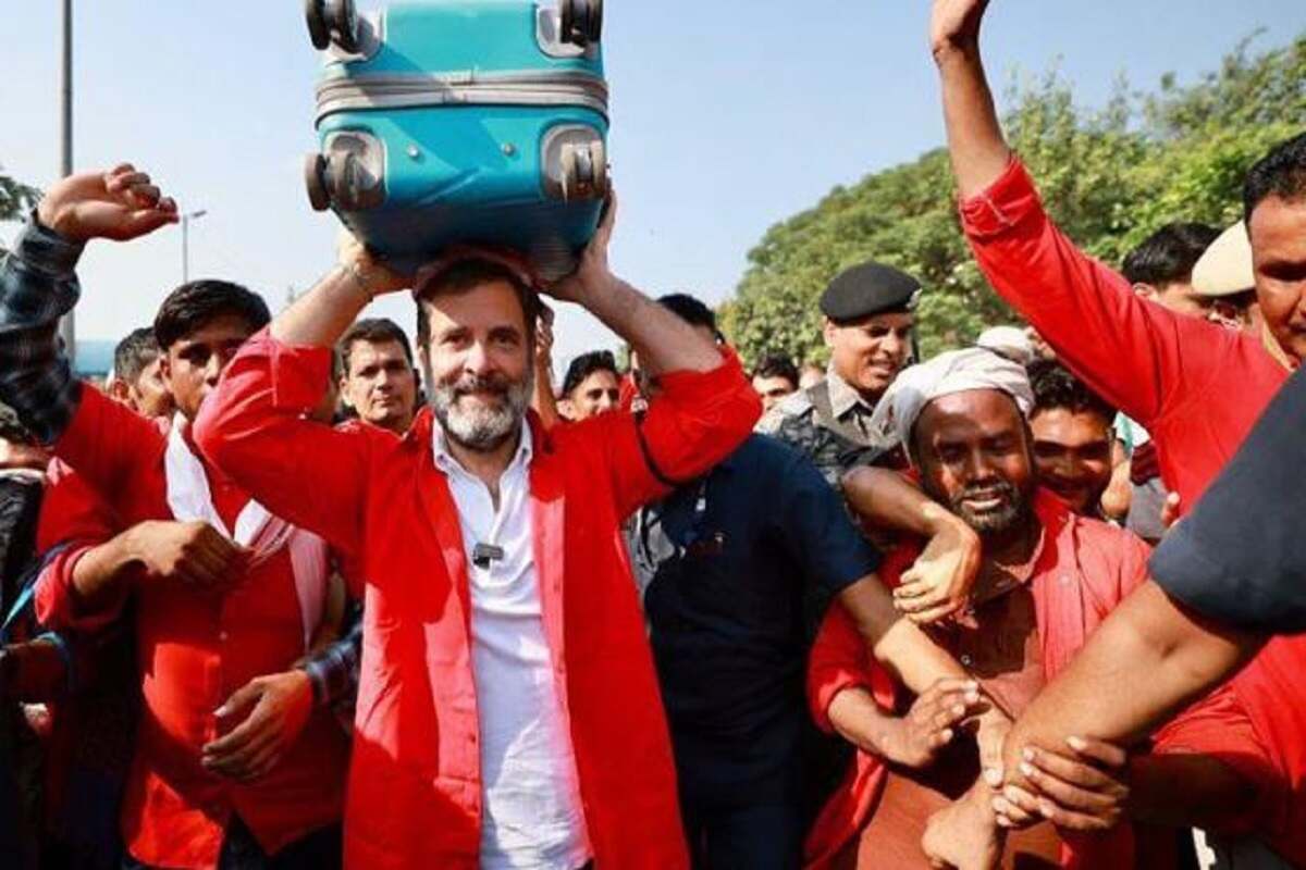 ‘People’s Hero’: Rahul Gandhi’s Heartfelt Engagement With Porters At Delhi Station,  A Viral Moment