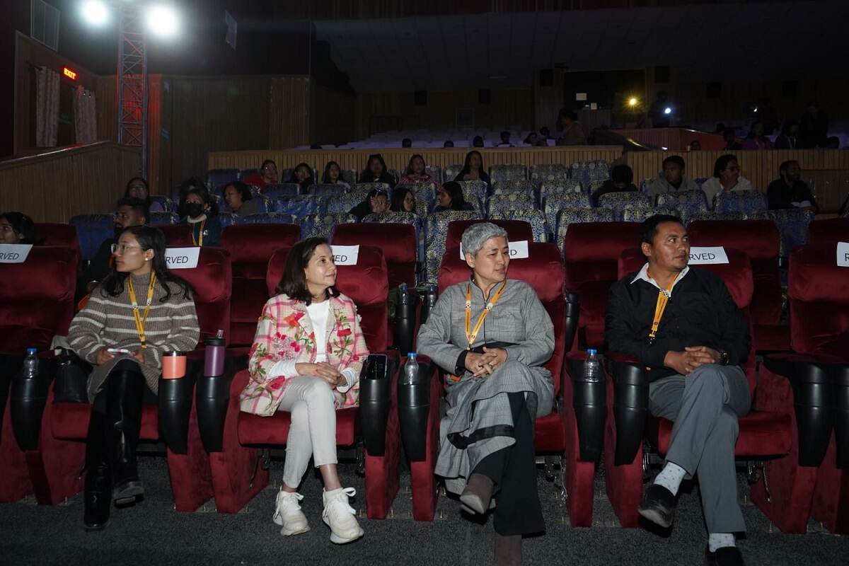 Eventful Day Two Of The Himalayan Film Festival 2023 At Leh, Film Enthusiasts Throng SSK For A Cinematic Experience