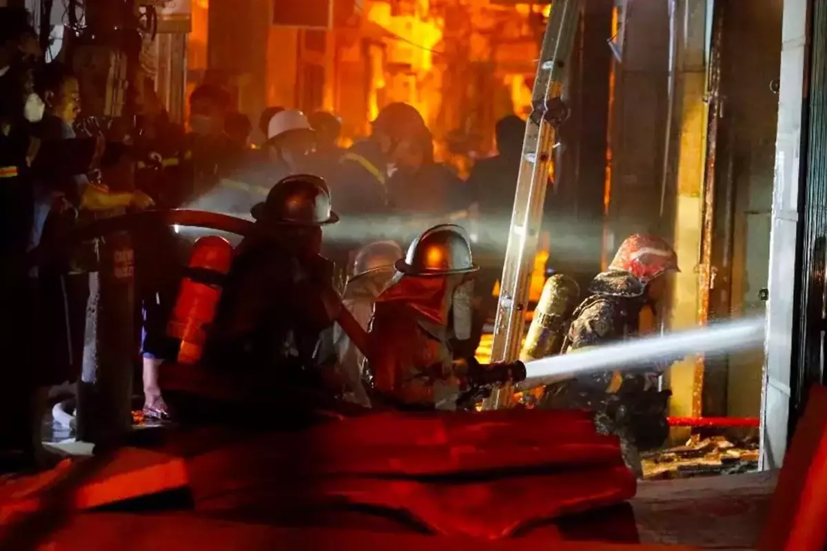 Dozens Of People Died In A Massive Apartment Fire In Vietnam