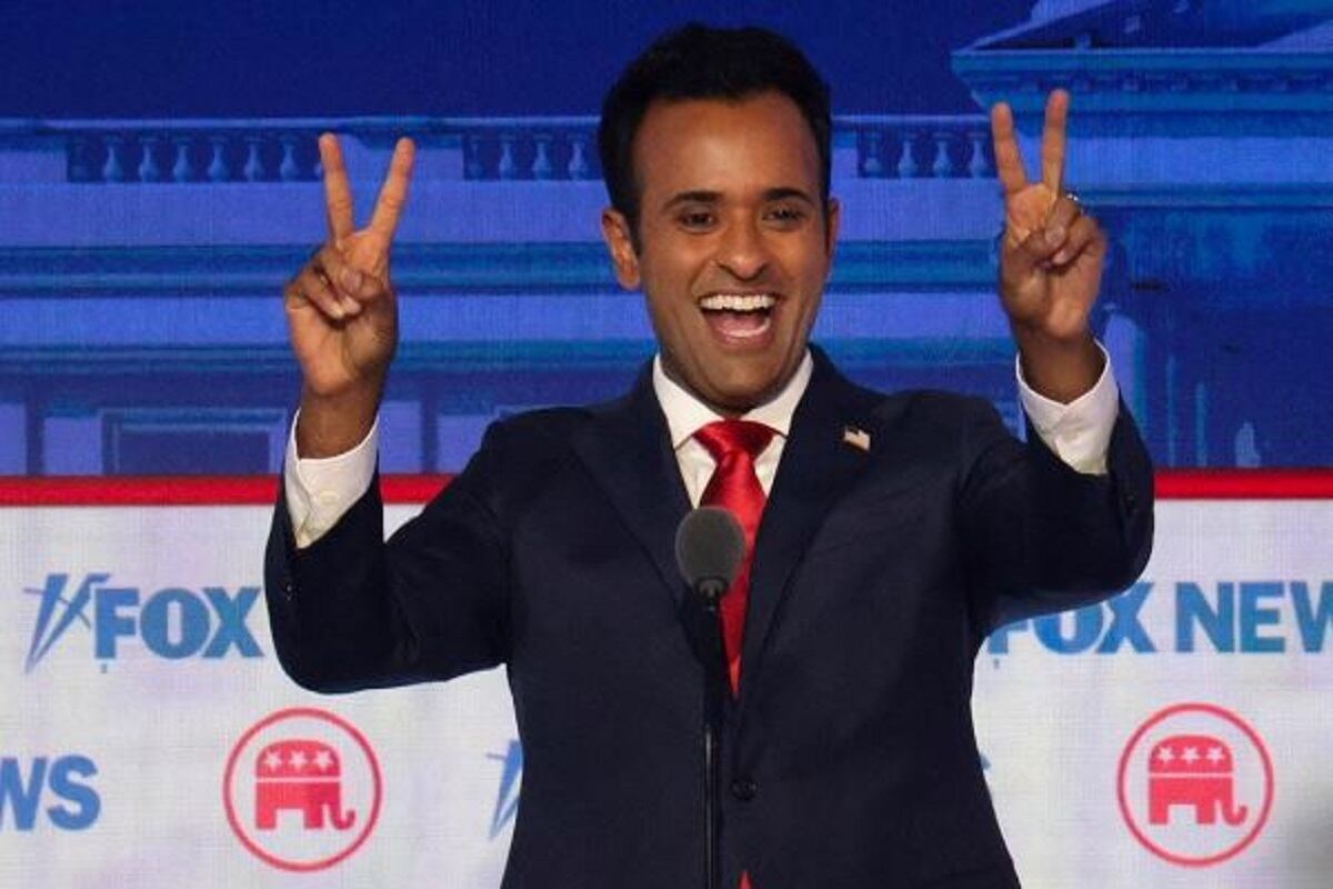 Vivek Ramaswamy Gains Ground As Trump Leads In Race For US Presidential Candidate
