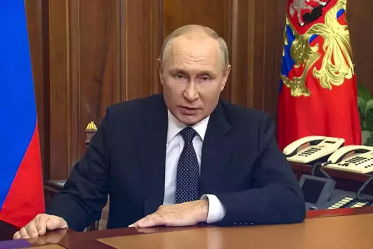 Ukraine’s Russian-Held Regions Express Their Desire To Join Moscow: Vladimir Putin