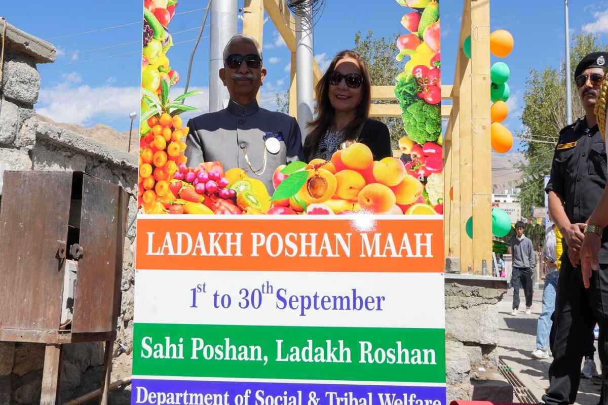 Ladakh Successfully Hosts Poshan Mela