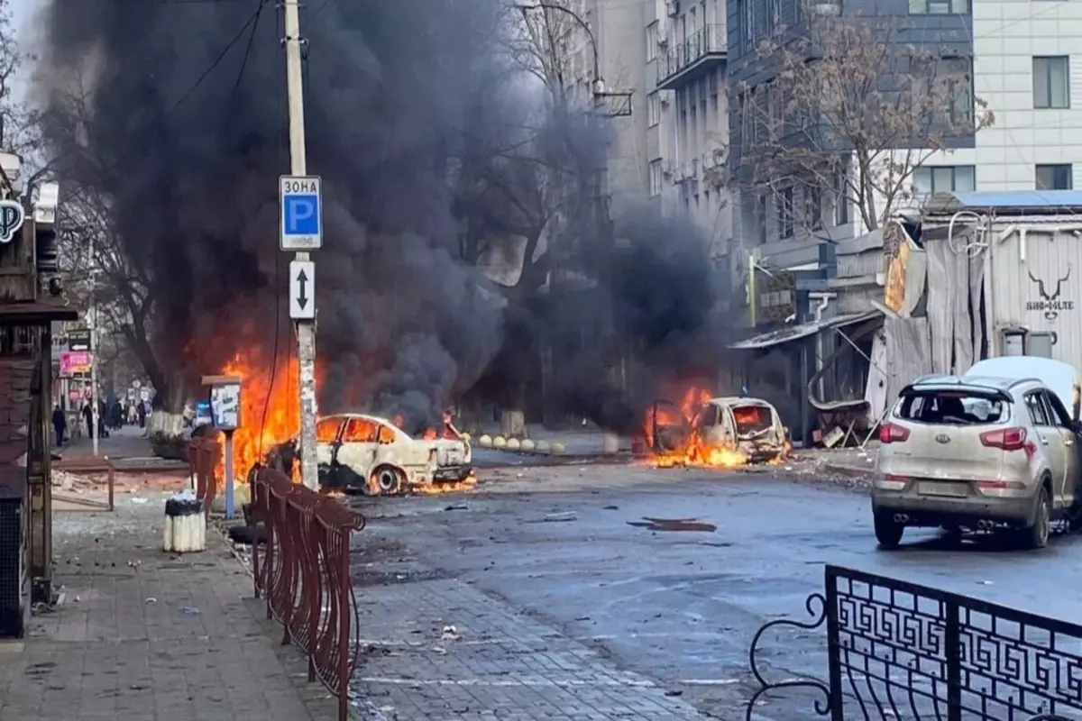 Ukrainian Cities Under Attack By Russia; Two Dead In Kherson