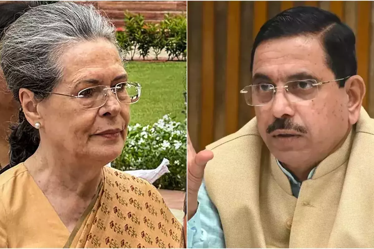 Sonia Gandhi's Inquiry And Pralhad Joshi's Response