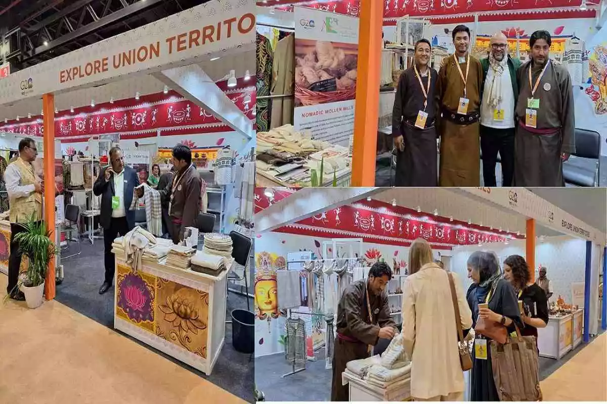 Ladakh Participates In Indian Craft Bazaar Organised On The Sidelines Of G20 Leader’s Summit In New Delhi