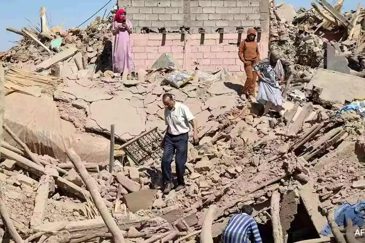 Viral Video: Morocco Earthquake Caused Havoc In Wedding, People Seen Rushing In Panic