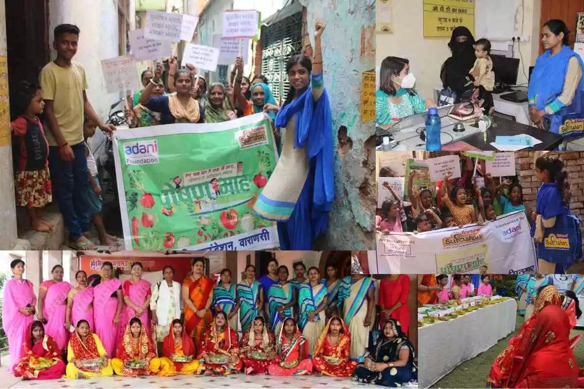 National Nutrition Month: Adani Foundation team spreading awareness amongst women in slums