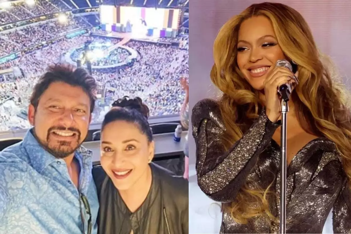 Madhuri Dixit Dances Her Heart Out As She Attends ‘Queen Beyonce’s’ Concert With Husband