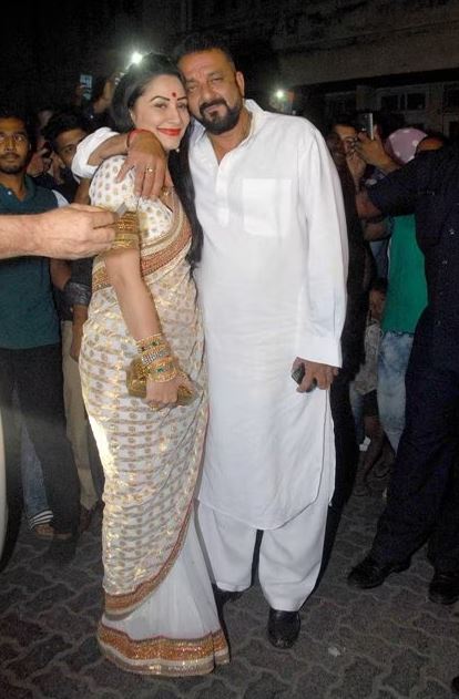 Sanjay Dutt Expresses Love For Wife Maanayata On Birthday