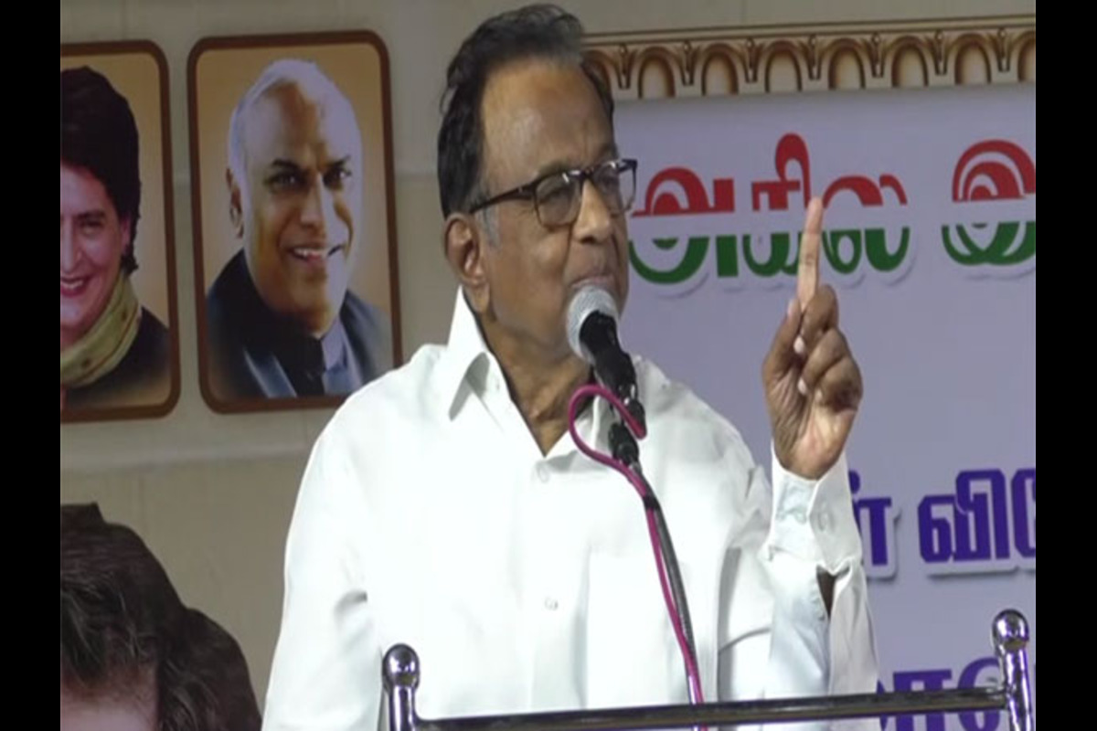 Congress Leader Chidambaram Says, “Say Goodbye To Dysfunctional BJP Government”