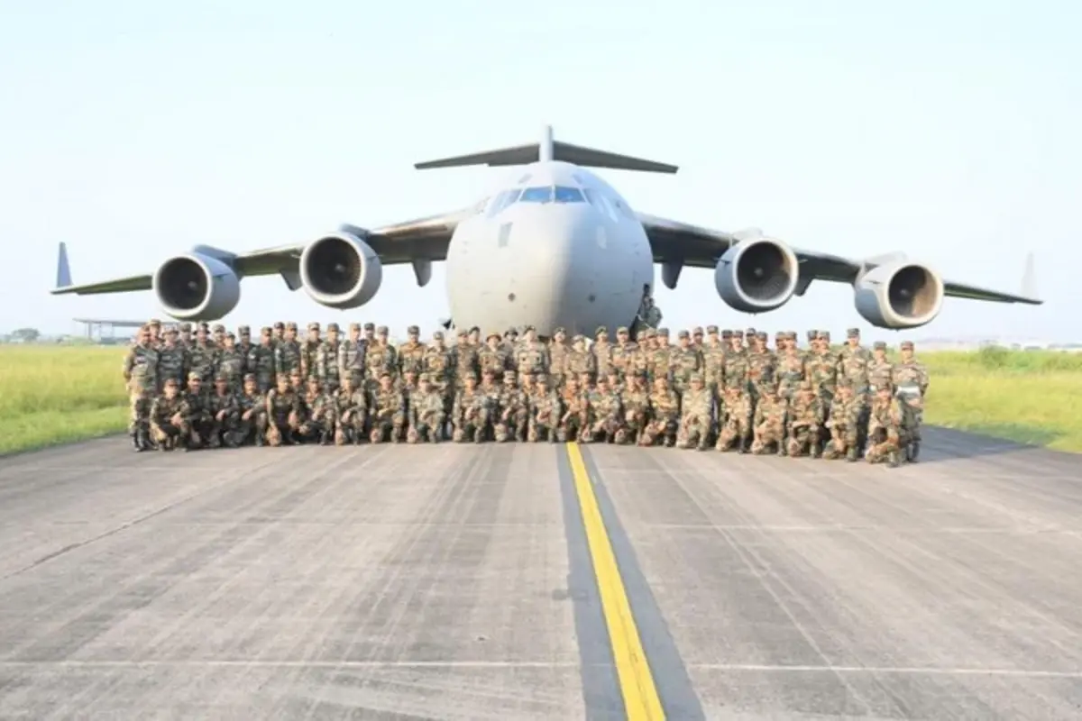 Indian Contingent Departs For a Joint Military Drill in Kazakhstan