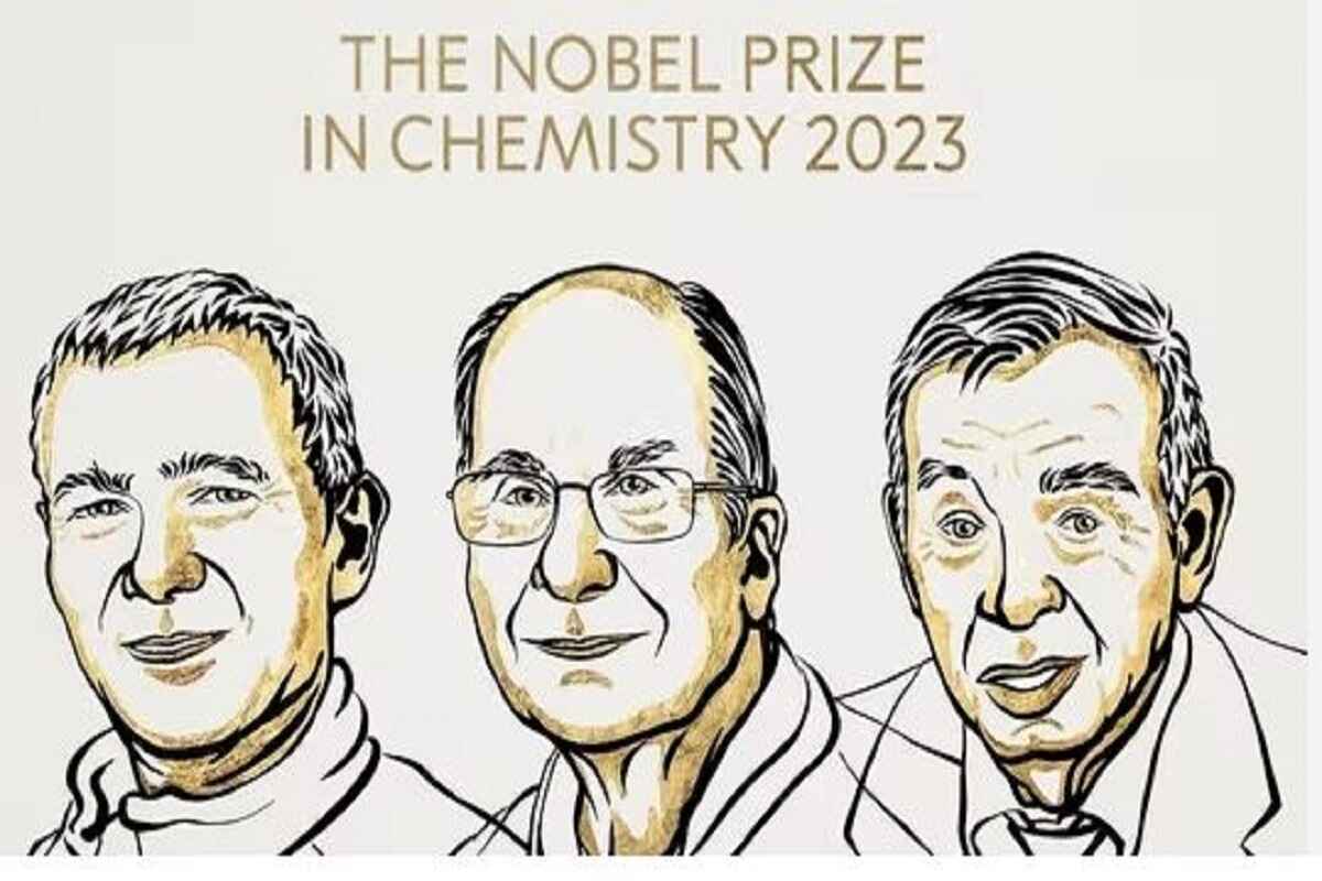 Sketch of three Nobel Chemistry winners