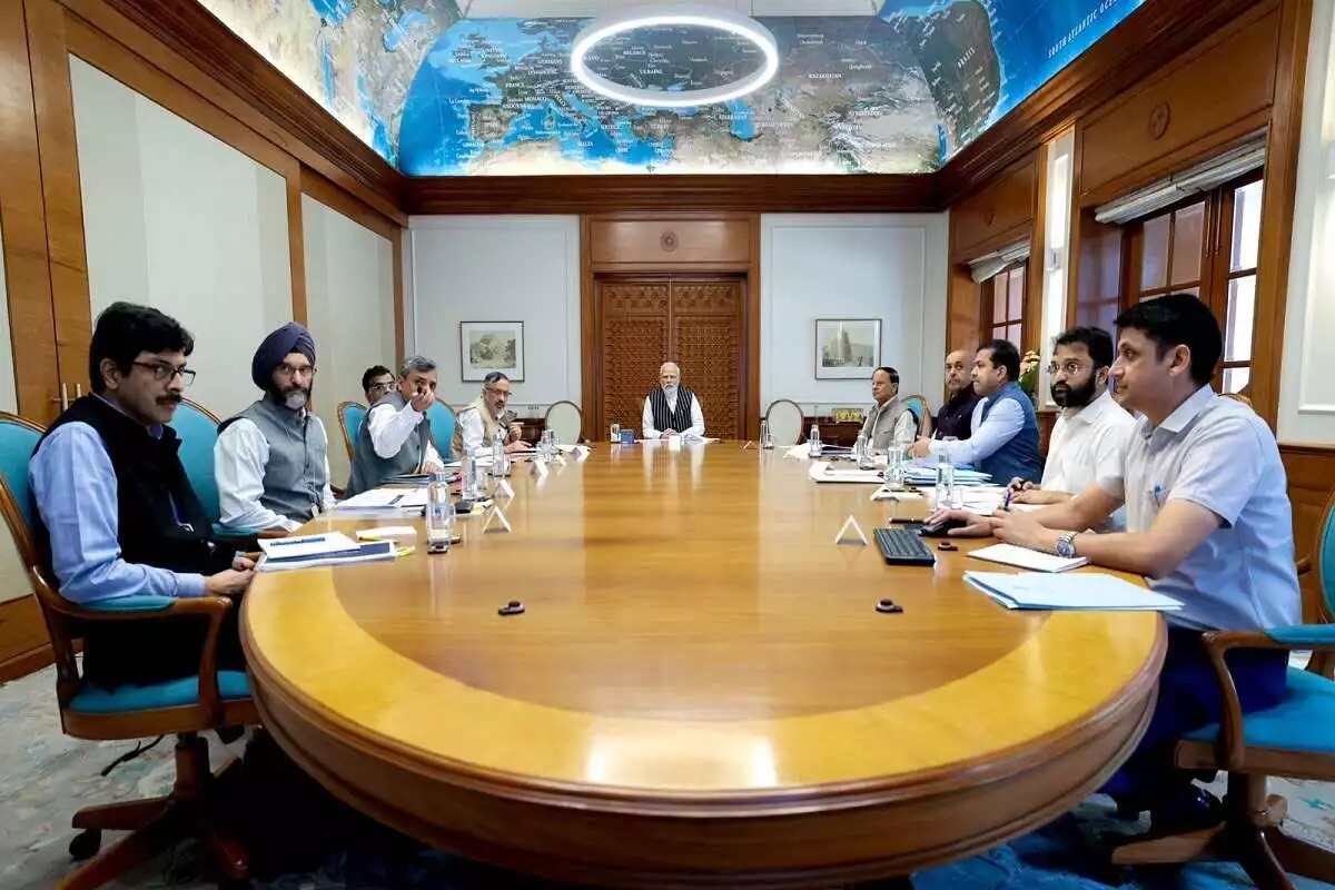 PM Modi’s Key Meeting To Assess Progress of Red Fort Speech Announcements