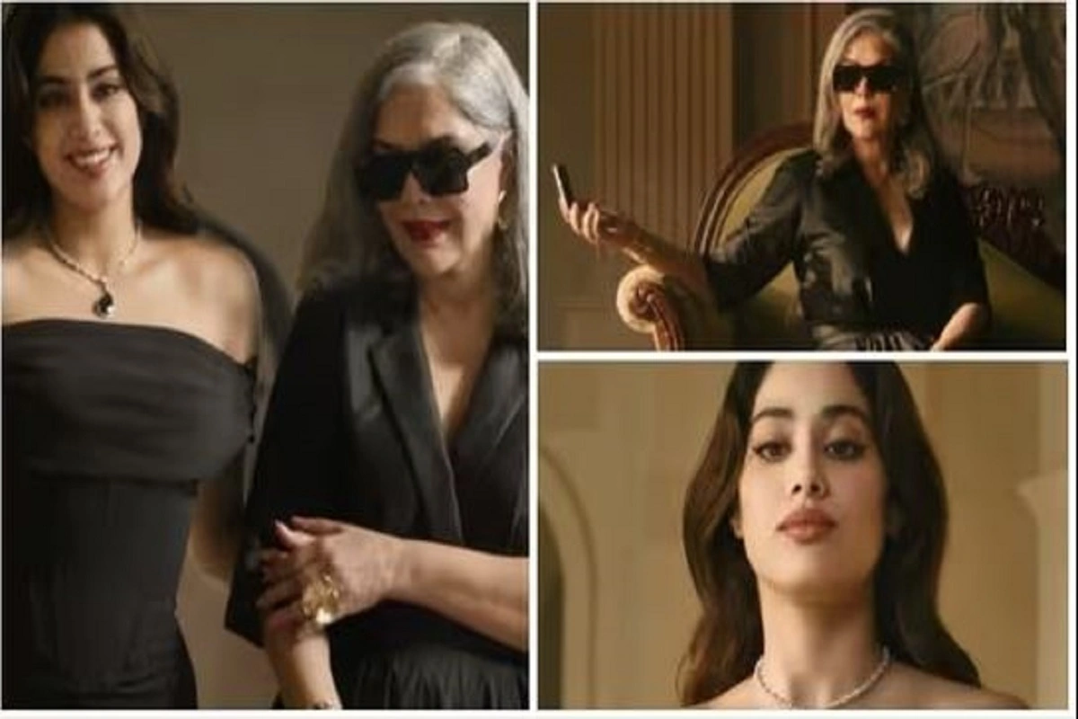 Janhvi Kapoor and Zeenat Aman Create a “Iconic” Advertisement For Oppo, Watch