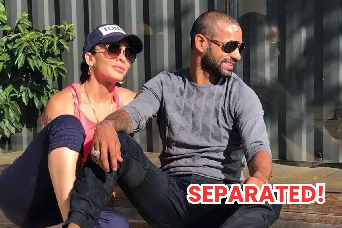 Cricketer Shikhar Dhawan And His Wife Receives Divorce Due To This Reason