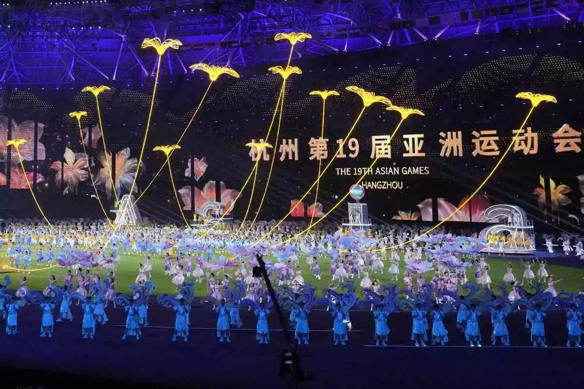 Asian Games Closing In China Marked With Spectacular Medal Tally, Robots And AI    