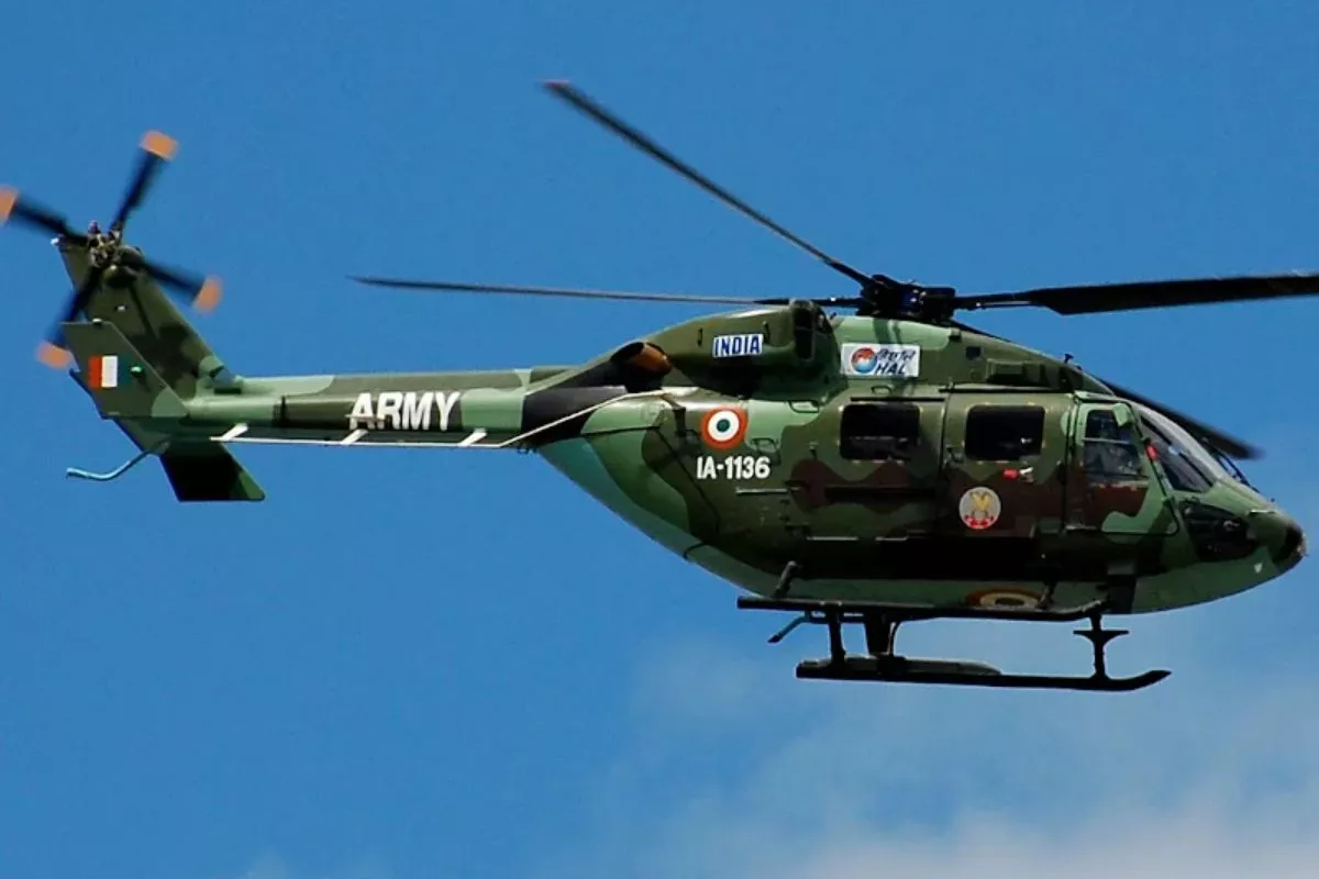 Advanced light helicopter Dhruv being repaired on priority basis after figuring out design flaws  