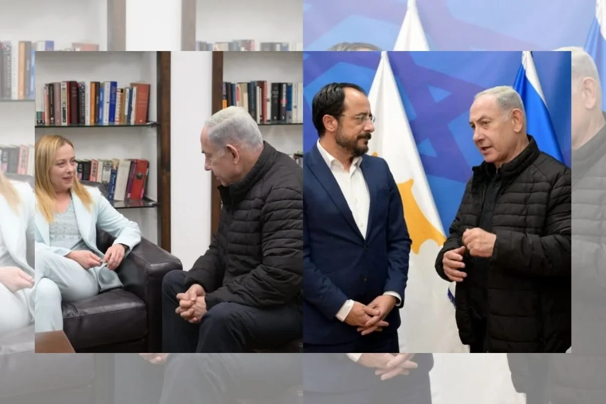 “Have to defeat this barbarism”: Says Israel PM on his meet with Italian counterpart and Cypriot President