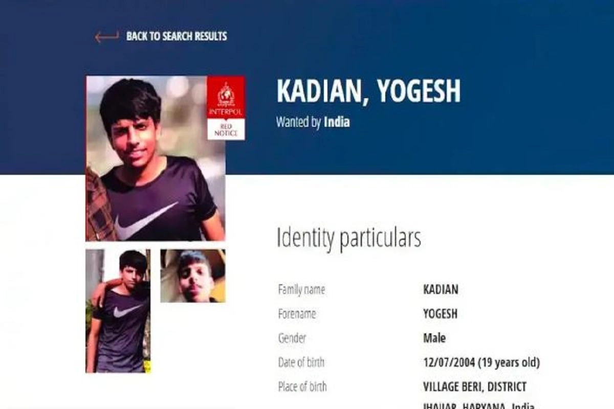 19-Year-Old Haryana Gangster on Interpol’s Radar Flees to the US with a Fake Passport