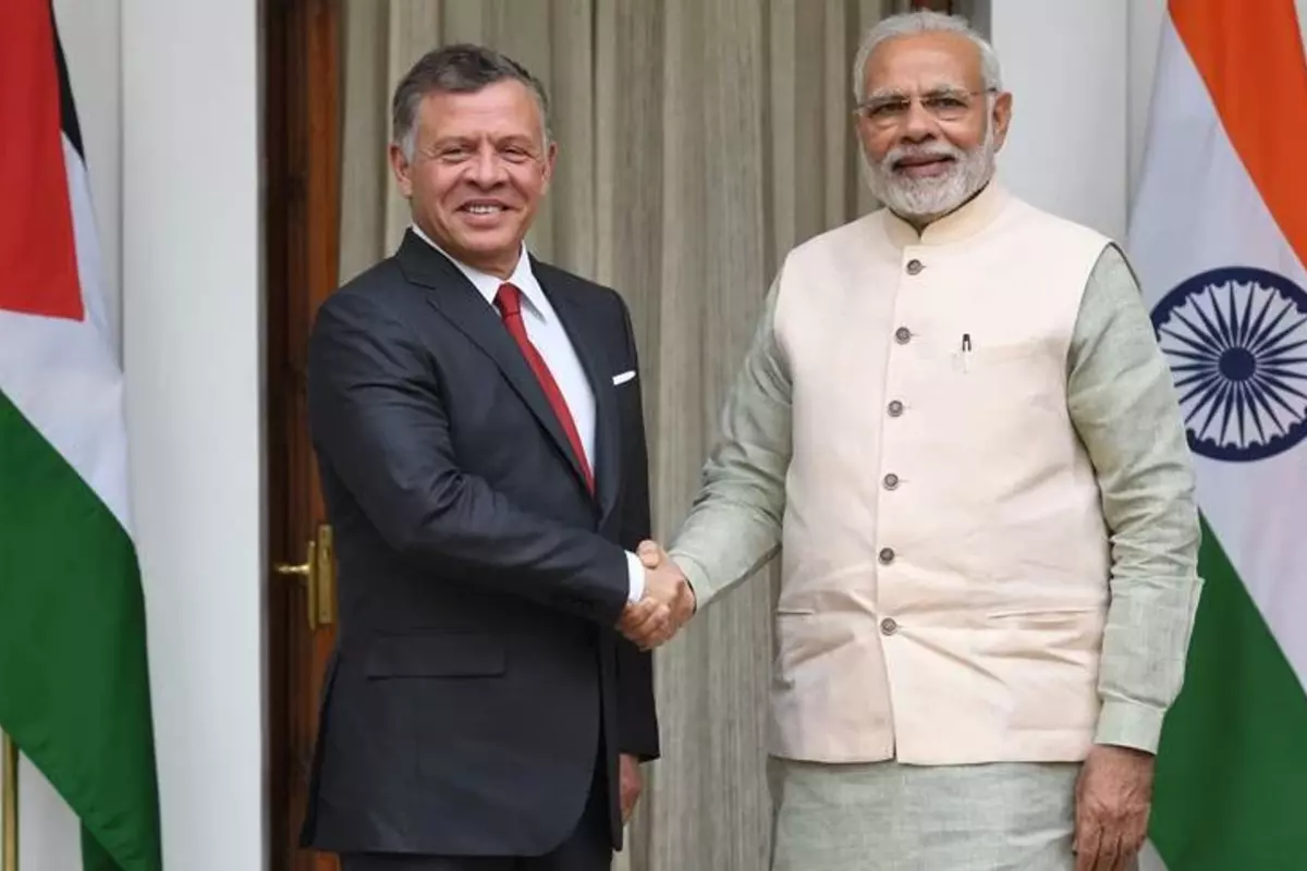 PM Modi speaks with the King of Jordan: both share concerns on terrorism, loss of civilian lives