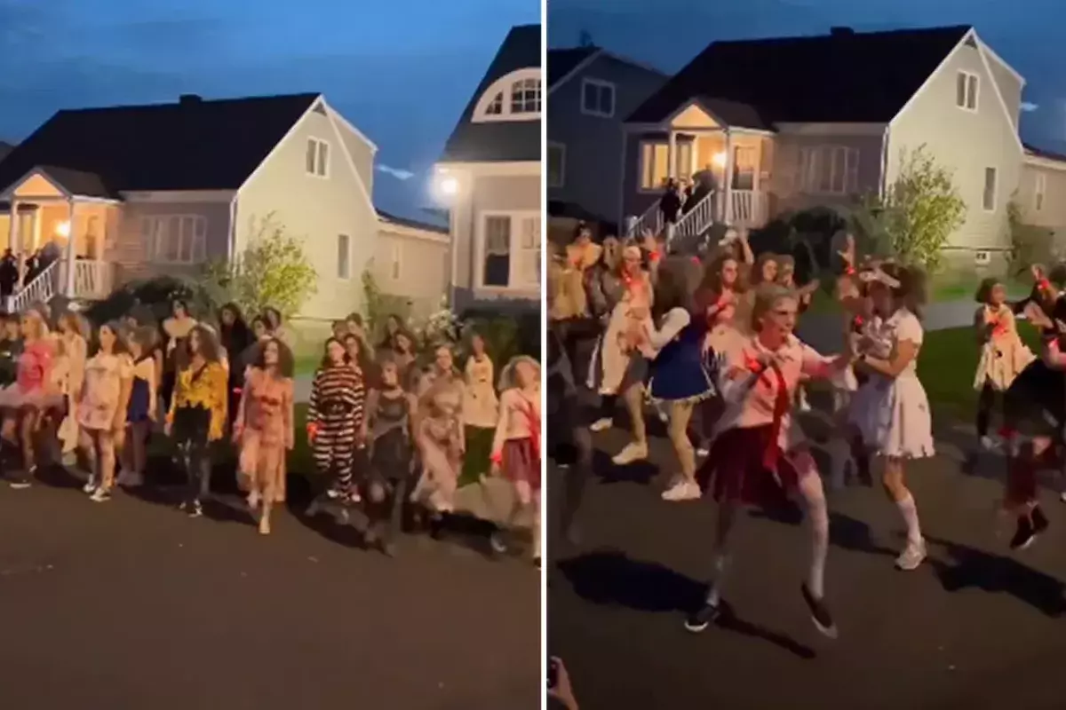 An Army of “Zombie” Women Take Over US Streets Ahead of Halloween