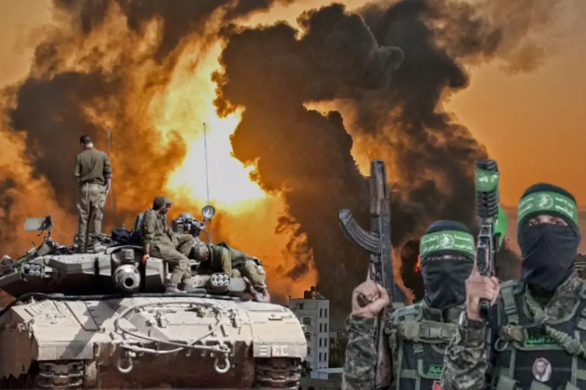 Israel-Hamas War is “politics with bloodshed”