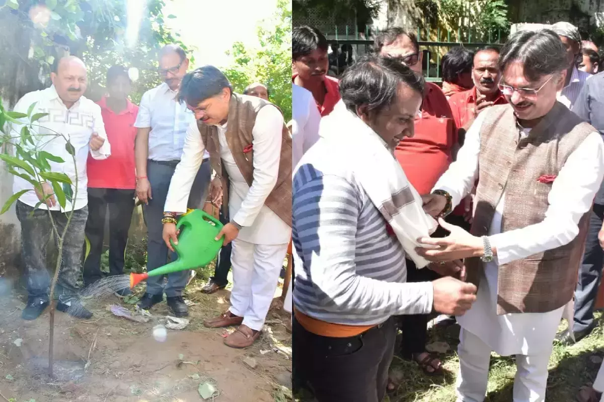 BJP MLA Dr. Rajeshwar Singh Joins ‘Swachhata Hi Seva’ Campaign, Advocates For Clean And Healthy Society