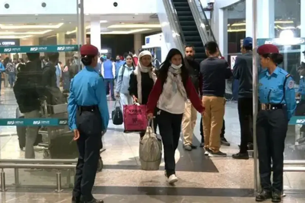 254-Nepali Pupils Rescued From Conflict-Ridden Israel Return Home