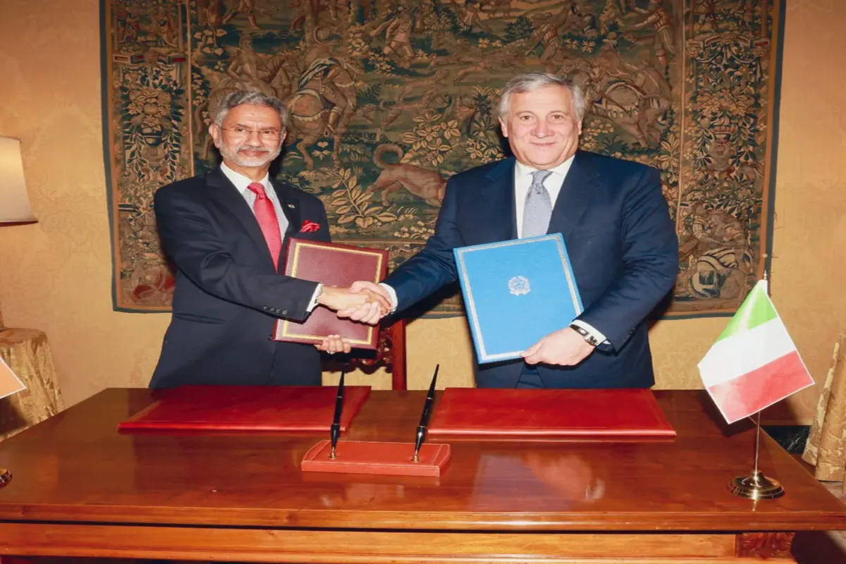 India and Italy signed a partnership agreement on mobility and migration for workers, students, and professionals