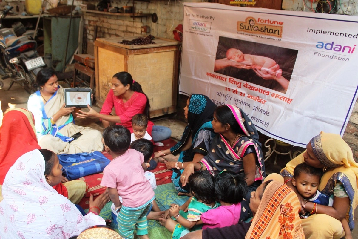 “Nurturing new beginnings”: Adani Foundation’s comprehensive newborn care week in Varanasi’s urban slums