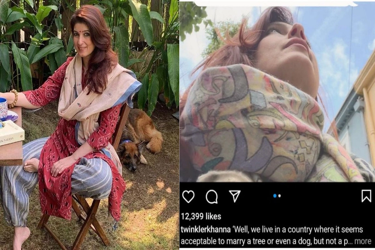 What did Twinkle Khanna say on same sex marriage, ‘In this country you can marry a dog or a tree but…’