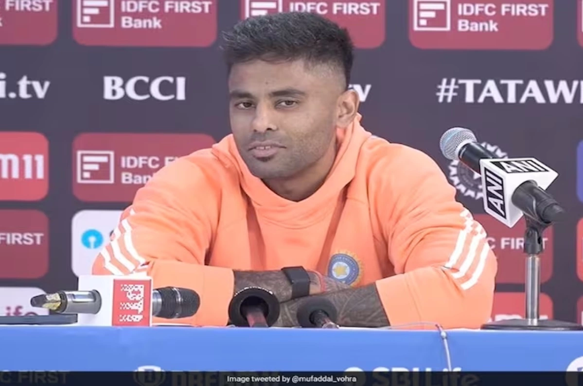 India vs Australia – “Only Two People?”: Suryakumar Yadav’s hilarious reaction to low attendance for press conference