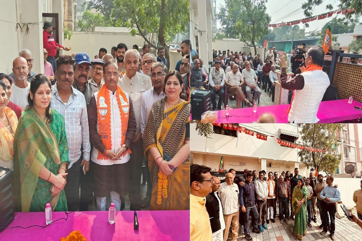 Rajasthan Election: MP Dr. Dinesh Sharma campaigned for BJP candidates in Jaipur, targeted Rahul Gandhi