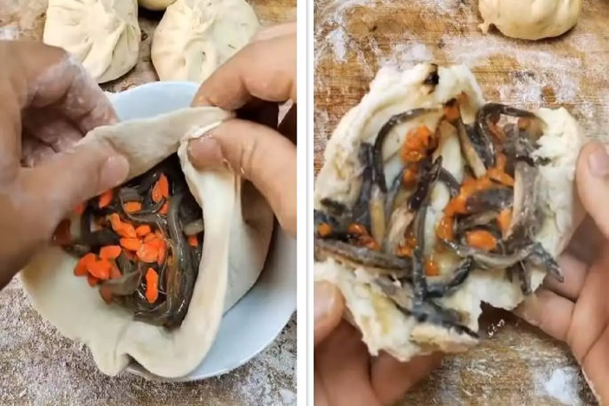 Disturbing Video of Live Worms Being Stuffed into Momos Goes Viral, Sparks Internet Disgust