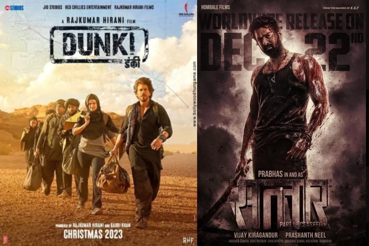 Its Prabhas Vs Shah Rukh Khan: Boxoffice Battle Is On With Dunki Vs Salaar