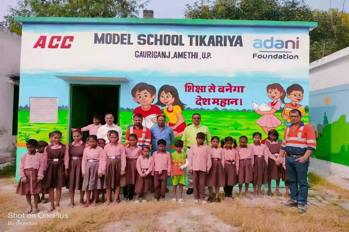 Revolutionizing Education: Adani foundation’s ‘Bala Painting’ initiative in Gauriganj Government Schools