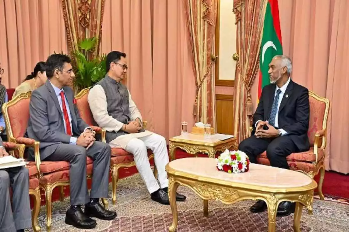 Maldives President's call for withdrawal of Indian troops